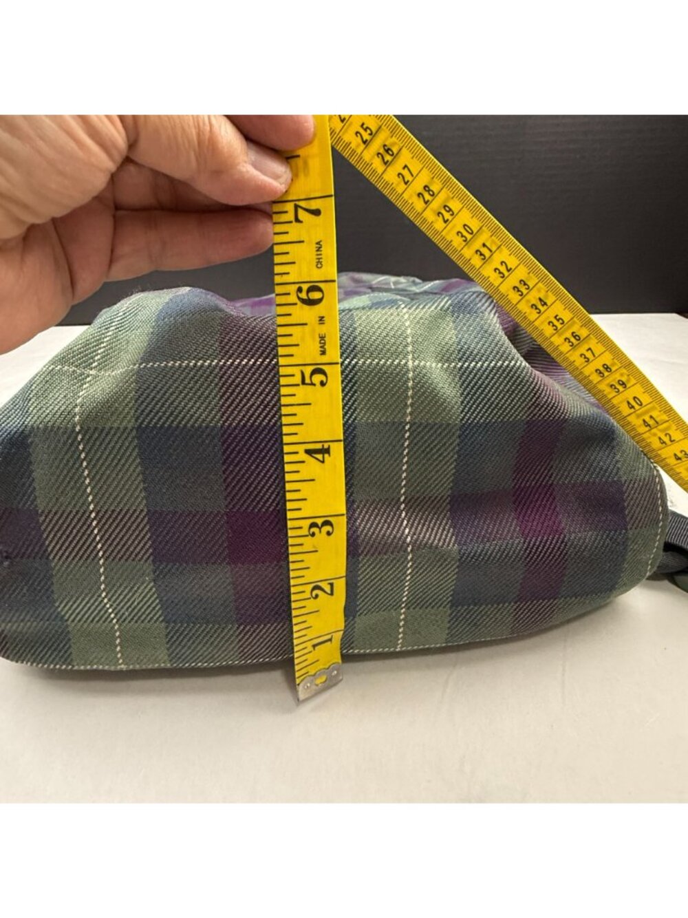 Dakine Backpack Green Purple Plaid - Picture 12 of 12